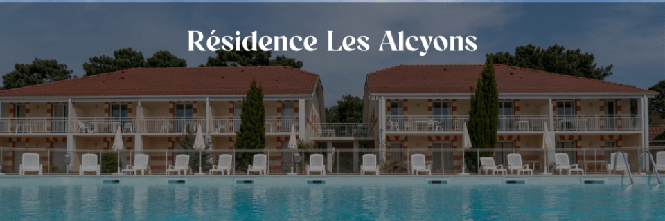 Bandeau promotion Résidence Les Alcyons